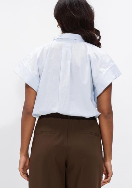 Lichtblauwe BY-BAR Truien/vesten PIXIE CHAMBRAY BLOUSE - large