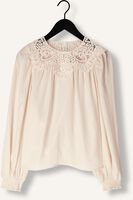 SUMMUM TOP DRAPY SATIN Blouses Blanc SUMMUM TOP DRAPY SATIN Blouses Blanc - medium