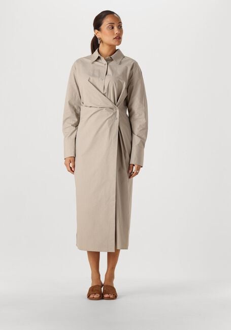 WITHBLACK WBLMESA LS MIDI DRESS Robes en gris - large