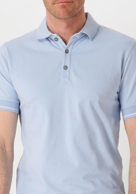 GENTI Polo POLO 3 BUTTON SS J2001-1212 Bleu clair - large