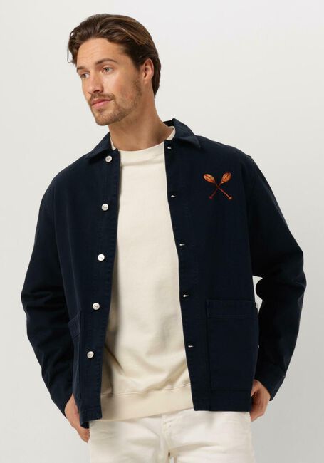 FORÉT Surchemise NOWHERE OVERSHIRT en bleu - large