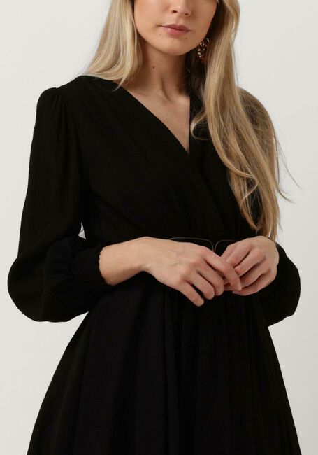 Zwarte LOUIZON Mini jurk AMINE ROBE - large