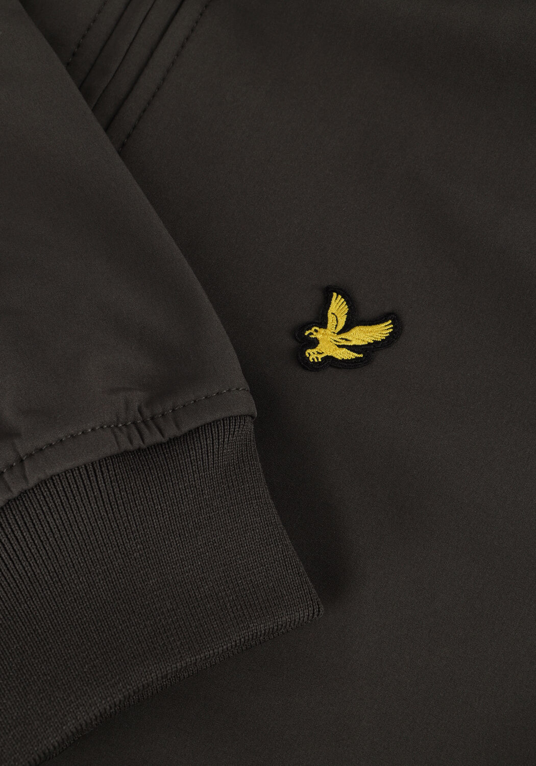 Donkergrijze LYLE & SCOTT Jack FLEECE BACK SOFTSHELL JACKET - large