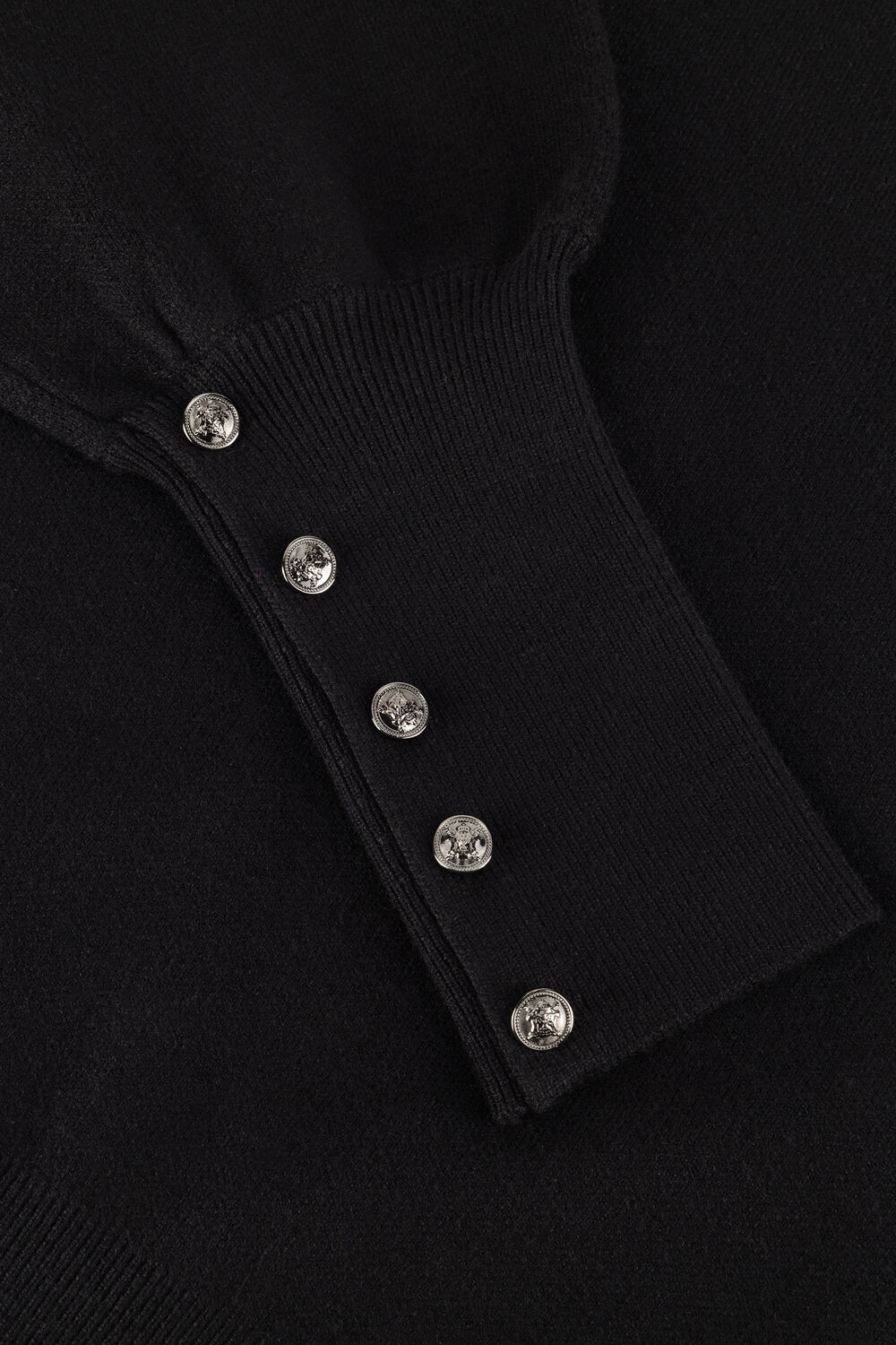 JANICE Pull JAY en noir - large