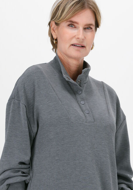 SIMPLE Robe midi BLAIR en gris - large