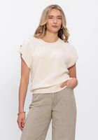 DANTE6 SEATTLE BEADED SWEATER Pulls & Gilets Cr&egrave;me