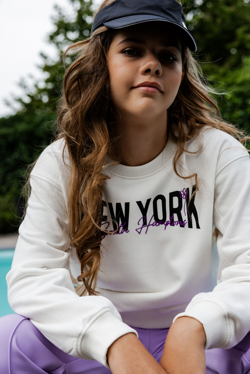 LOOXS 10sixteen Chandail 2411-5307 en blanc - large