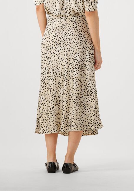 NEO NOIR Jupe midi BOVARY DESERT DOT SKIRT Blanc - large