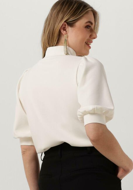 Witte MY ESSENTIAL WARDROBE Blouse 21 THE PUFF BLOUSE - large