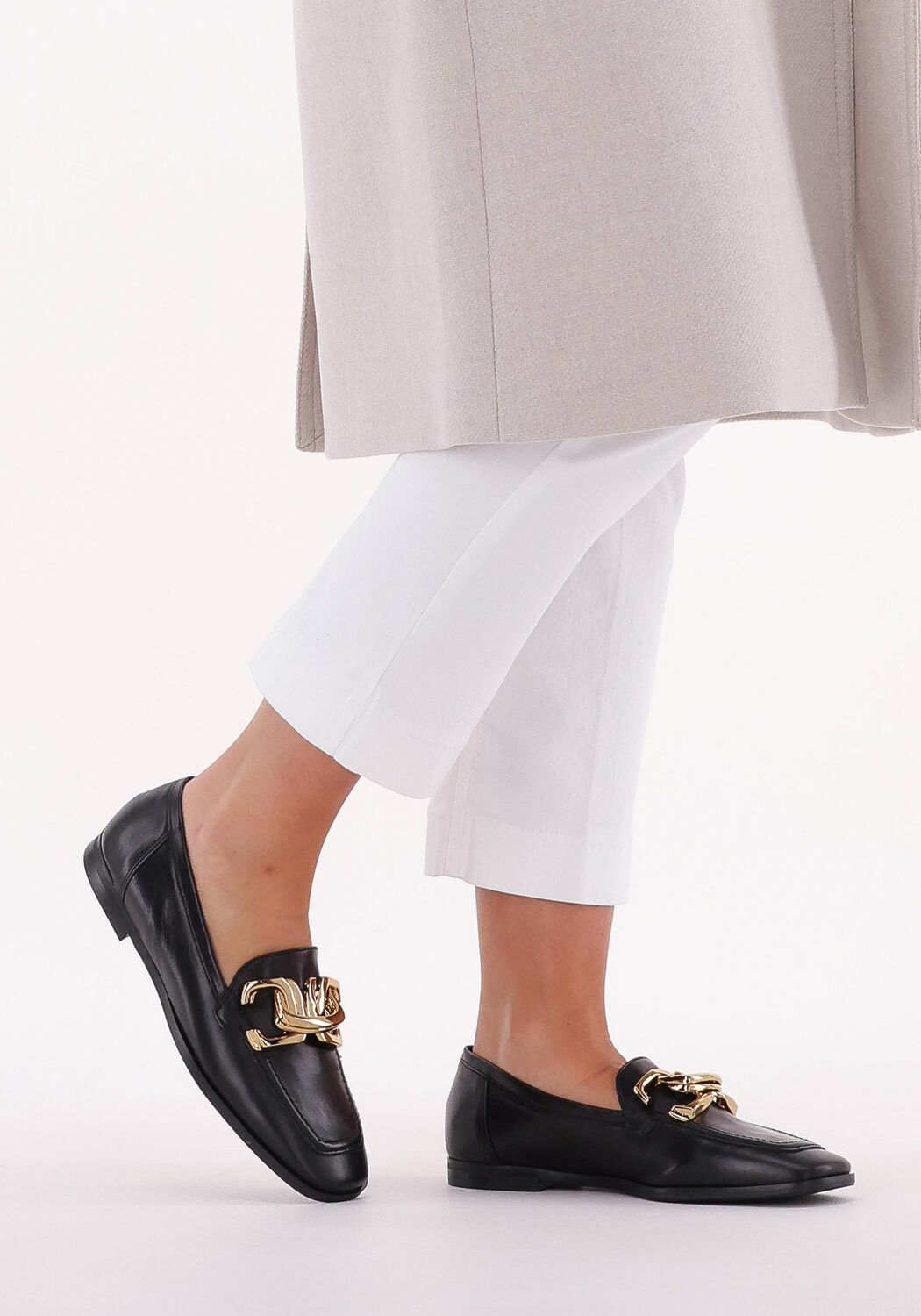 Zwarte NOTRE-V Loafers 19834 - large