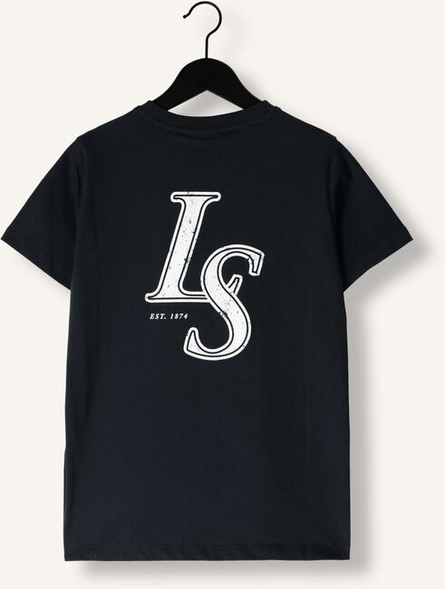 Donkerblauwe LYLE & SCOTT T-shirt LS MONOGRAM PRINT T-SHIRT Donkerblauwe LYLE & SCOTT T-shirt LS MONOGRAM PRINT T-SHIRT - large
