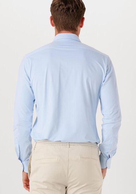 Lichtblauwe XACUS Klassiek overhemd ACTIVE SHIRT 558ML - large