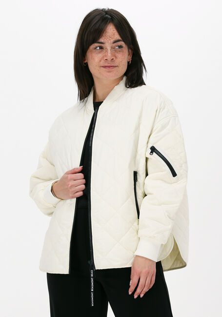 Gebroken wit BEAUMONT Gewatteerde jas OVERSIZED BOMER LIGHT PADDED - large