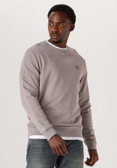 Grijze LYLE & SCOTT Sweater CREW NECK SWEATSHIRT - large