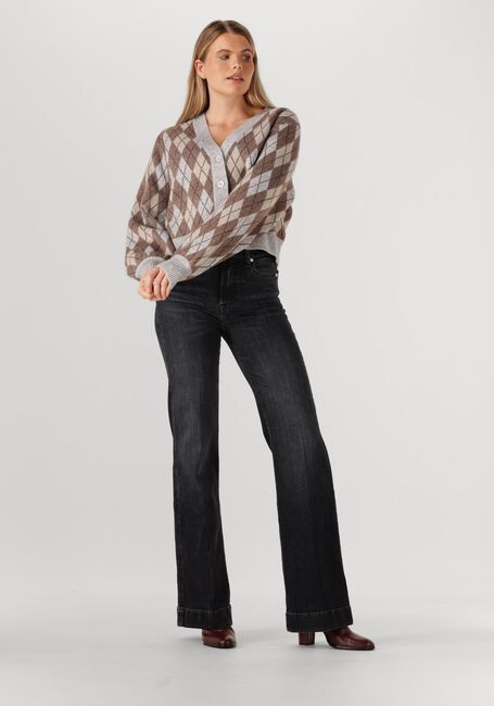 CO'COUTURE ROW CHECK CARDIGAN - large