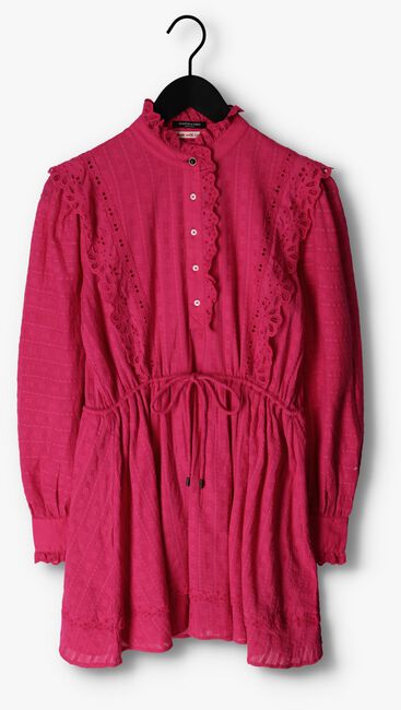 Roze SCOTCH & SODA Mini jurk MINI SHIRT DRESS WITH LACE DETAIL IN ORGANIC COTTON - large
