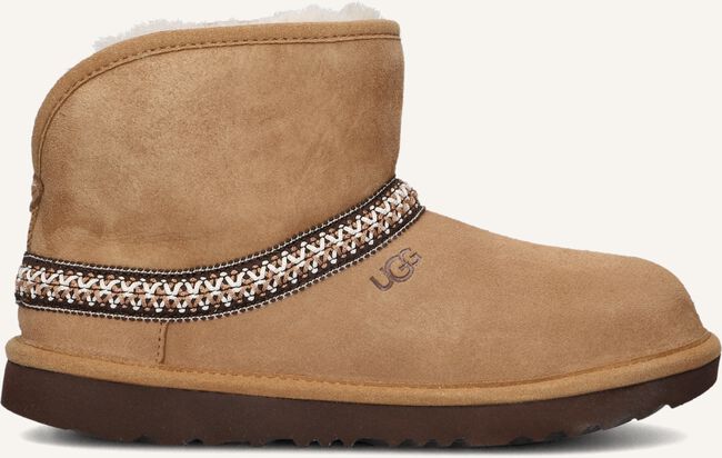 Cognac UGG  CLASSIC MINI CRESCENT 1 Cognac UGG  CLASSIC MINI CRESCENT 1 - large