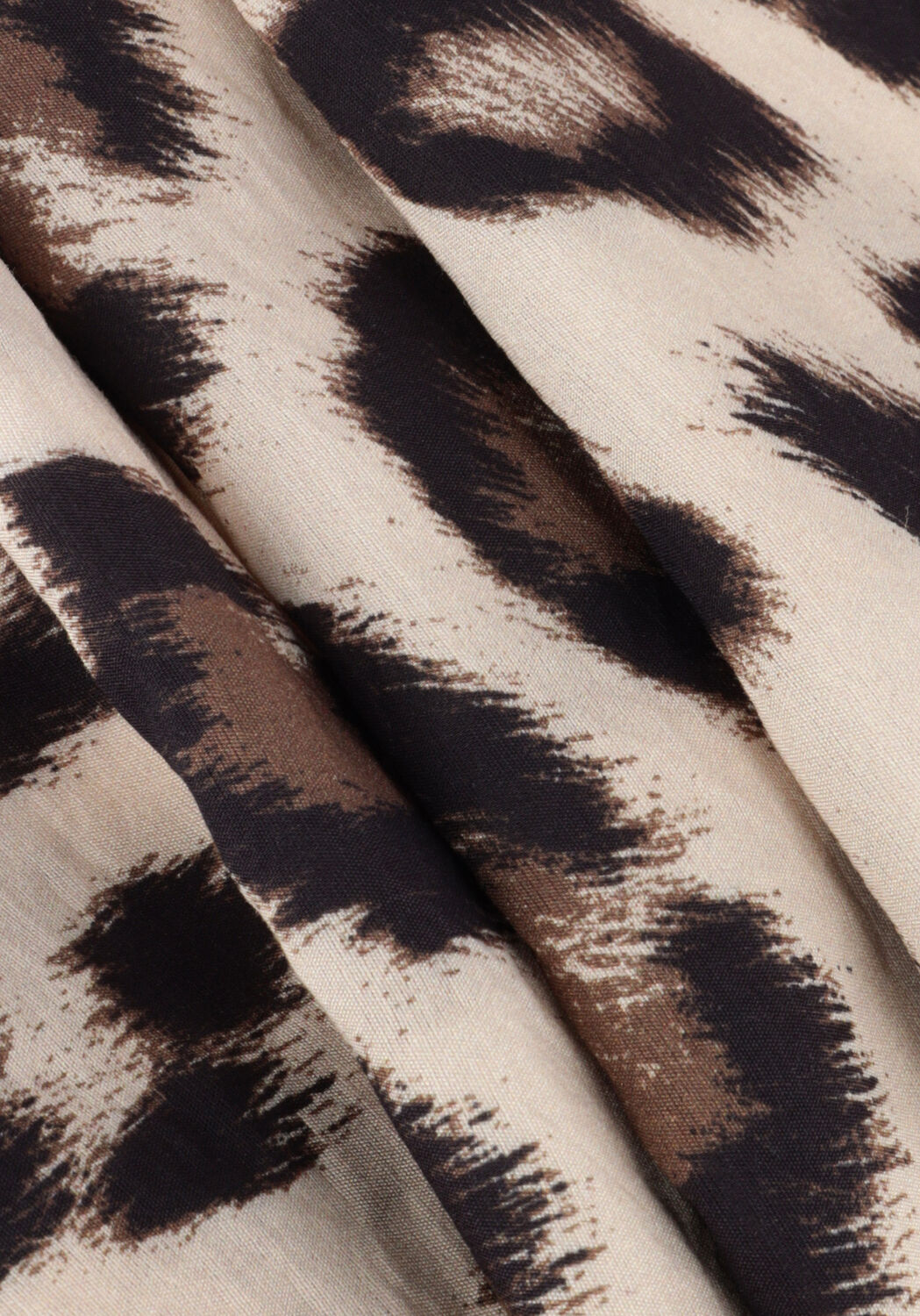 Bruine MSCH COPENHAGEN  MSCHMANISA TAILA TOP AOP - large