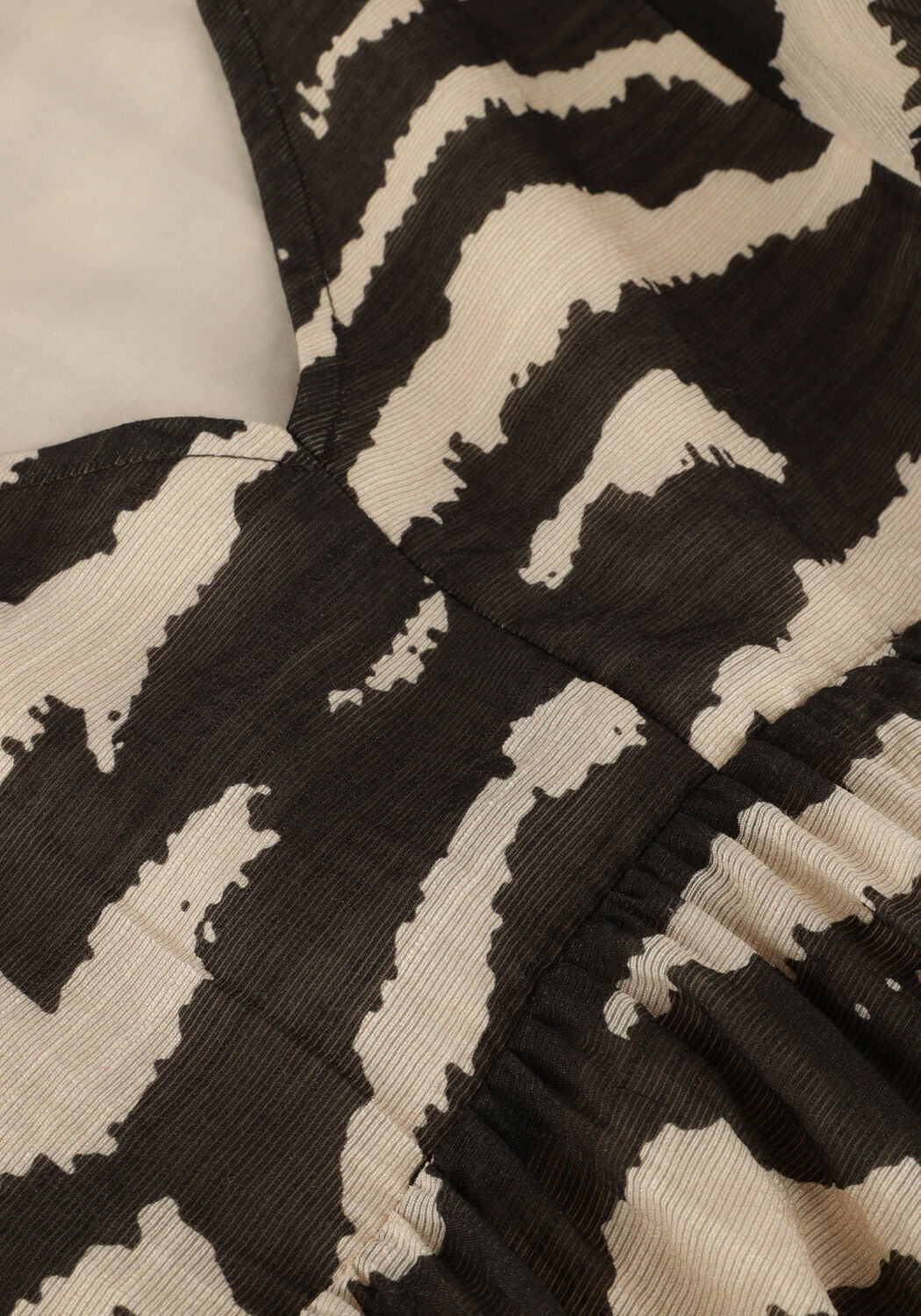 BY-BAR Mini robe PHILOU ZEBRA DRESS en noir - large