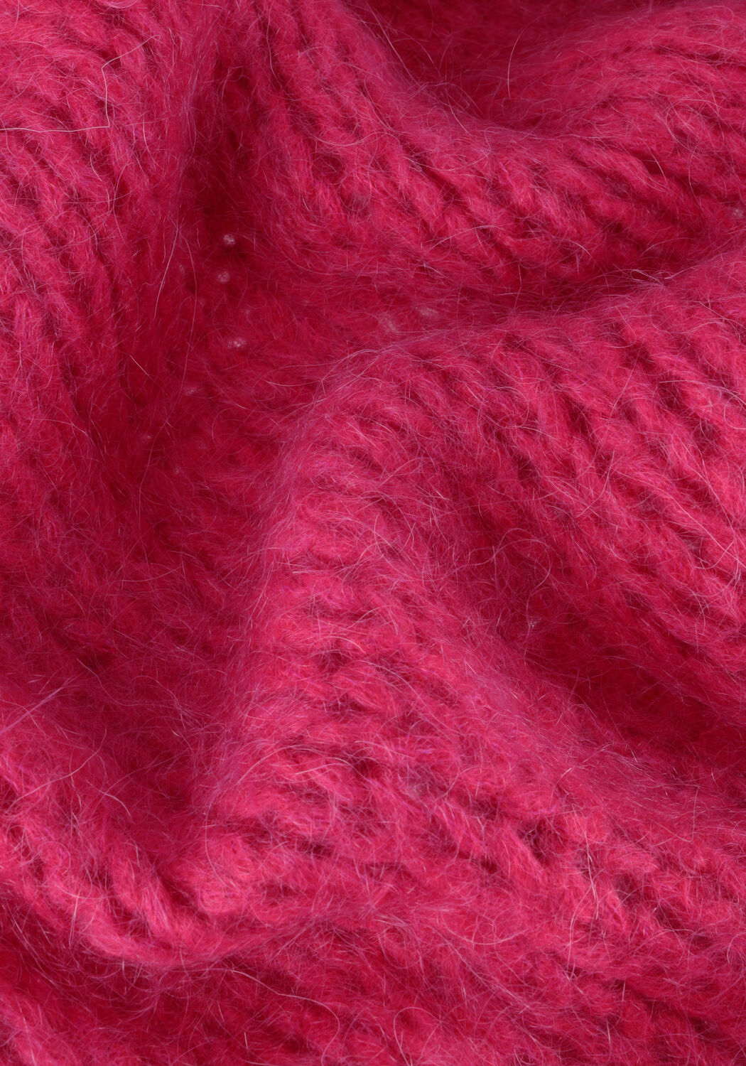 SUMMUM Gilet OVERSIZED CARDIGAN MOHAIR BLEND KNIT en rose - large