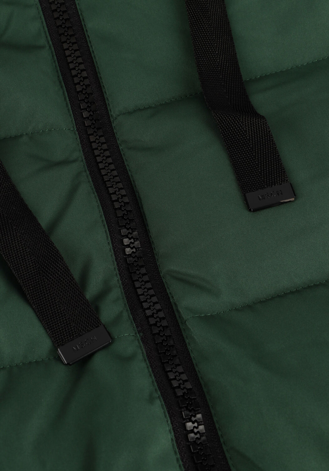 Groene MSCH COPENHAGEN Gewatteerde jas MSCHPAVINARIA ZIP JACKET - large