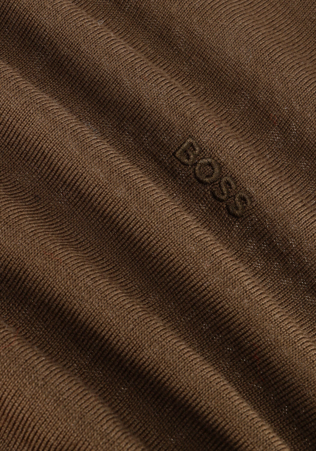 BOSS BLACK Pull BOTTO-L Vert fonc&eacute; - large