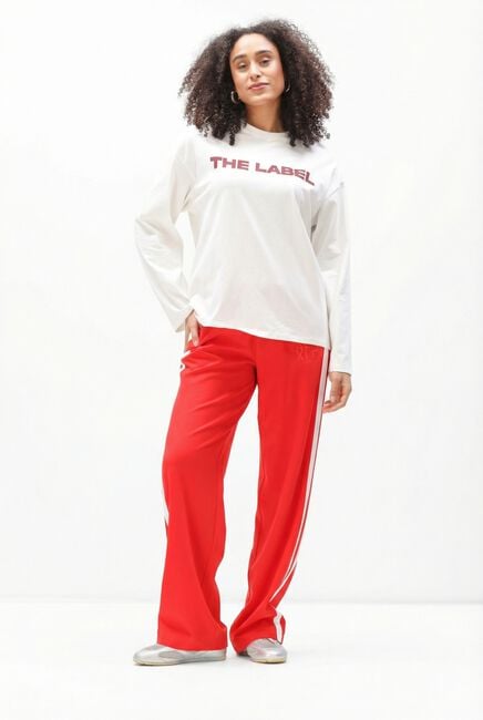 ALIX THE LABEL LADIES KNITTED THE LABEL LONGSLEEVE TOP Hauts & T-shirts en blanc - large