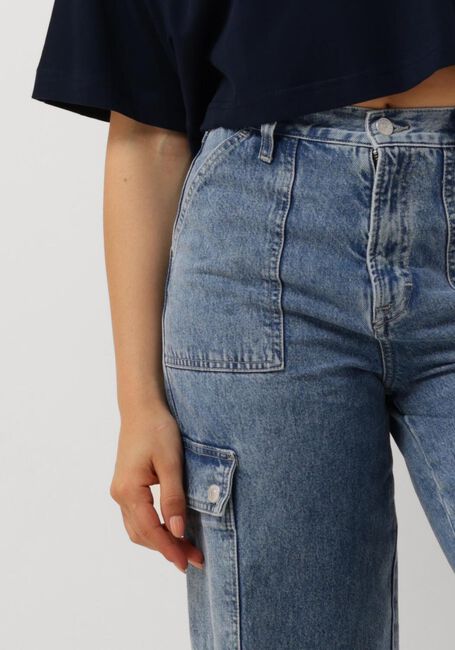 TOMMY JEANS Wide jeans CLAIRE HGH WD UTILITY CH4039 en bleu - large