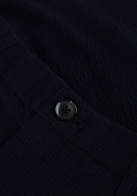 SELECTED HOMME Pantalon courte SLHREGULAR-KARL SEERSUCKER SHORTS Bleu foncé - large