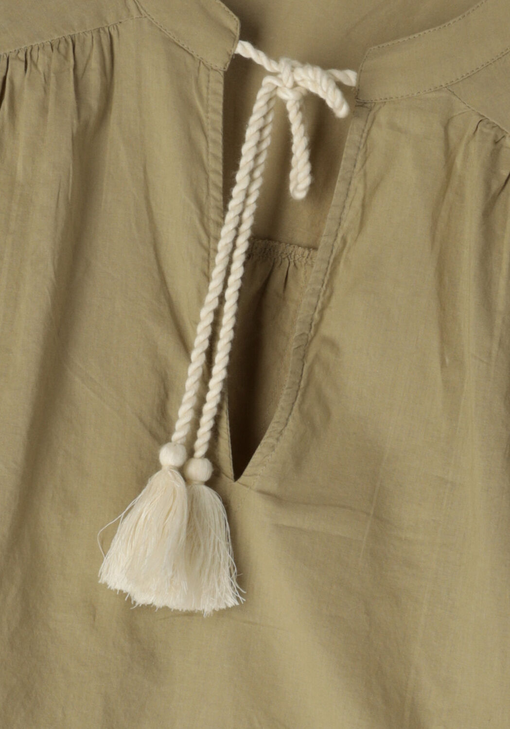 SUMMUM TOP IVORY EMBROIDERY Blouses en vert - large