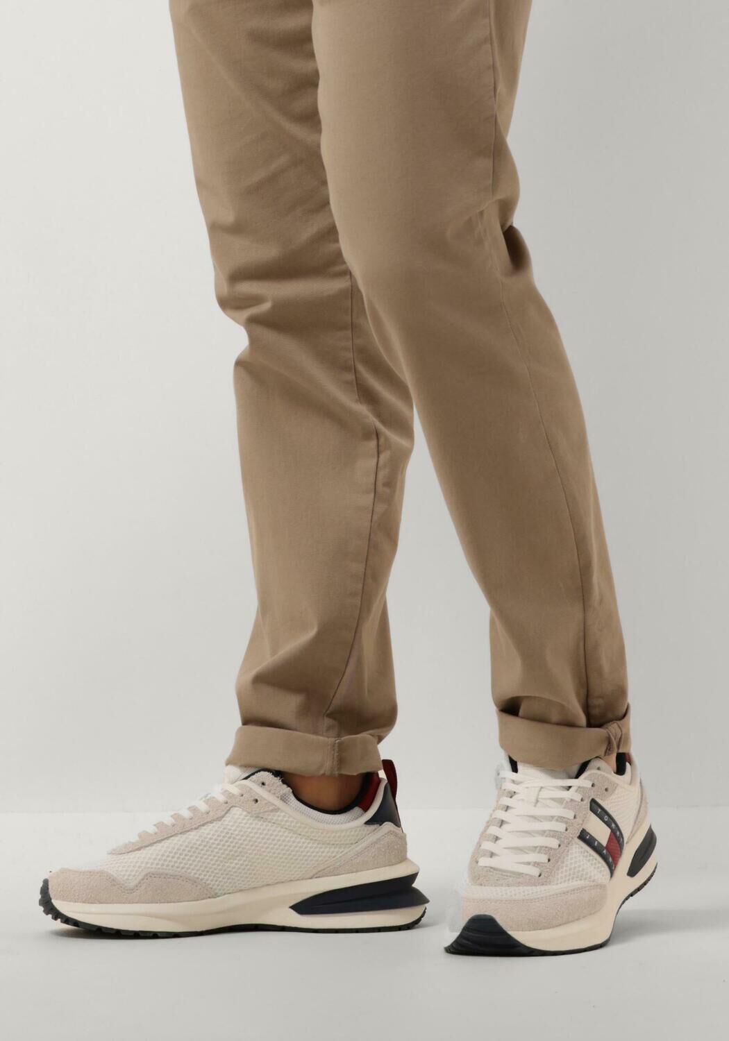 Witte TOMMY JEANS Sneakers TOMMY JEANS M RUNNER - large