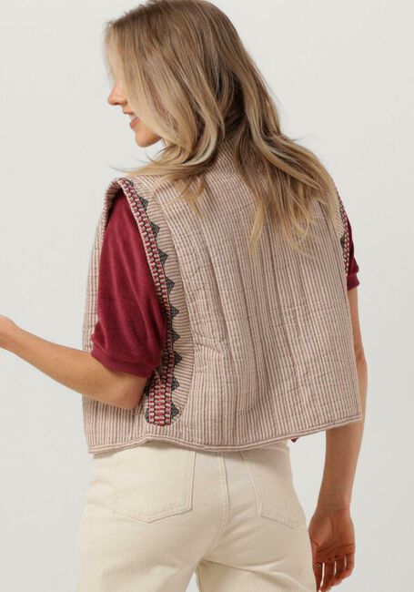 BY-BAR Gilet ISLA HANDLOOM JACKET Sable - large