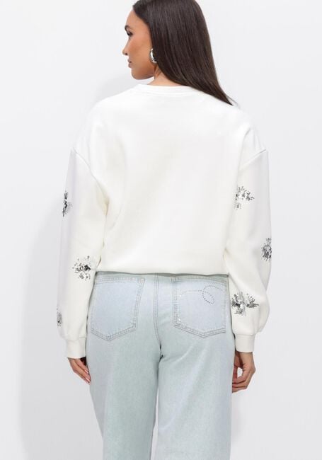 Gebroken wit NUKUS Trui SUZANNE PULLOVER PAILLET - large