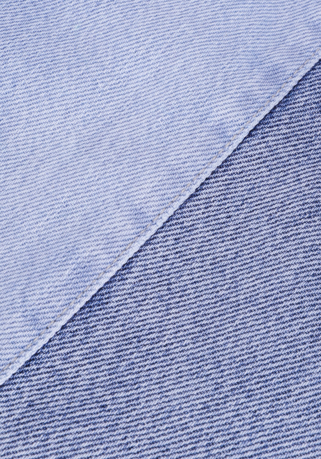 CO'COUTURE Straight leg jeans VIKA REFLECTION JEANS en bleu - large