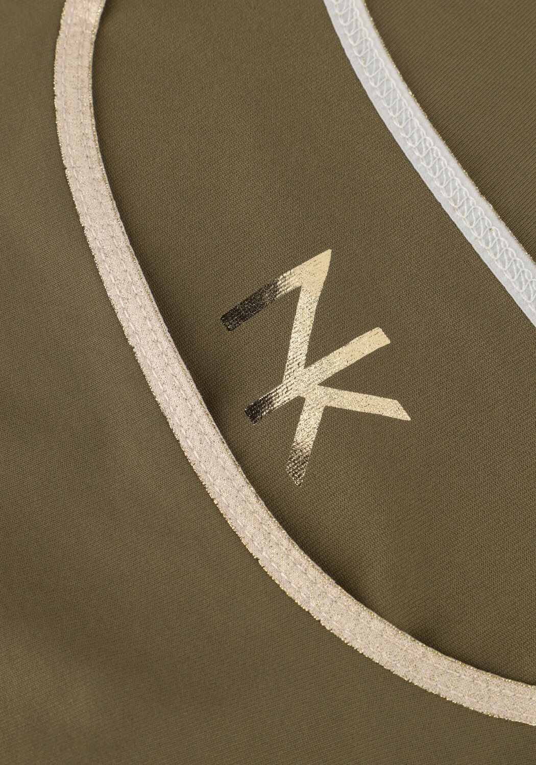 NUKUS Haut JUBA SINGLET Olive - large