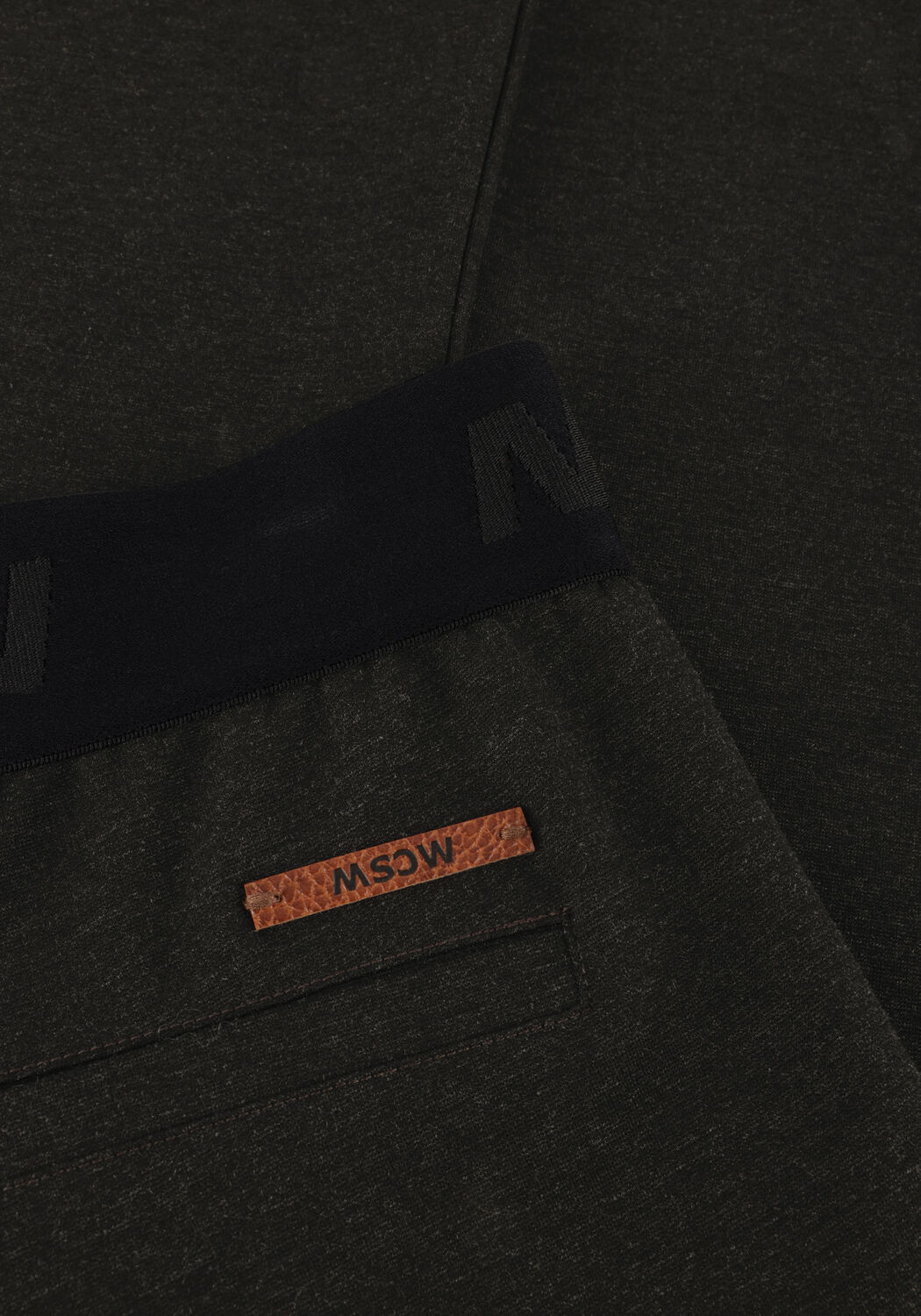 Zwarte MOSCOW Flared broek 56-02 DAWN-1 - large