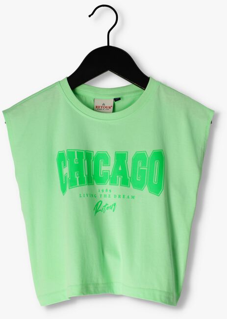RETOUR T-shirt LUNA en vert - large