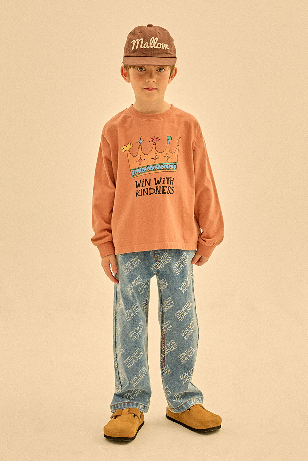 Jelly Mallow Wide jeans KINDNESS DENIM PANTS Bleu clair - large