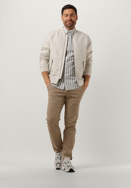 SELECTED MEN Chemise décontracté SLHSLIMNEW-LINEN SHIRTS SS CLASSIC W en vert - large