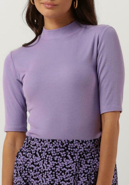 MODSTRÖM Haut KROWN T-SHIRT en violet - large