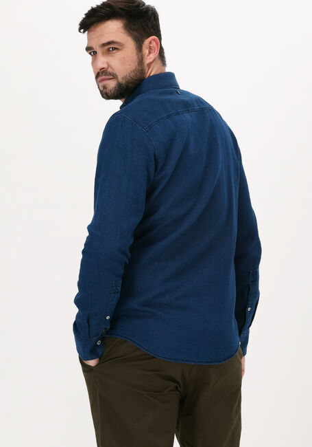 PME LEGEND Chemise décontracté LONG SLEEVE SHIRT INDIGO DENIM Bleu foncé - large