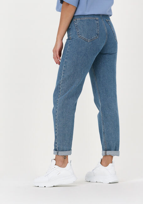 Blauwe JUST FEMALE Mom jeans STORMY JEANS 0104 - large