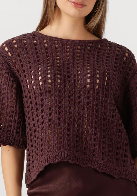 MSCH COPENHAGEN Haut MSCHFAIRYN 2 4 PULLOVER en violet - large