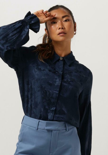 MOS MOSH Blouse MMROBENA LEZ SHIRT en bleu - large