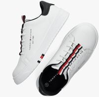 Witte TOMMY HILFIGER 32225 Lage sneakers - medium