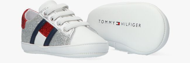 TOMMY HILFIGER 31003 Chaussures bébé en argent - large