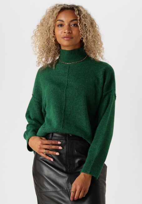 Y.A.S. Pull YASBALIS LS HIGH NECK KNIT en vert - large