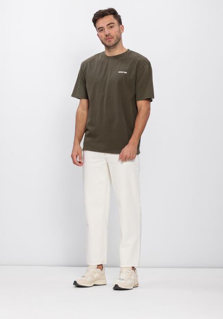 ANERKJENDT T-shirt AKVILLADS ITALIEN COFFEE SS TEE en vert - large