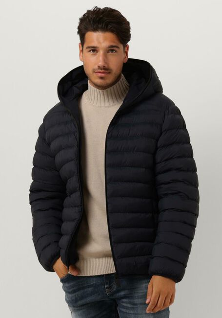 PROFUOMO Veste matelass&eacute; OUTERW BMBR ECODWN REV Bleu fonc&eacute; - large