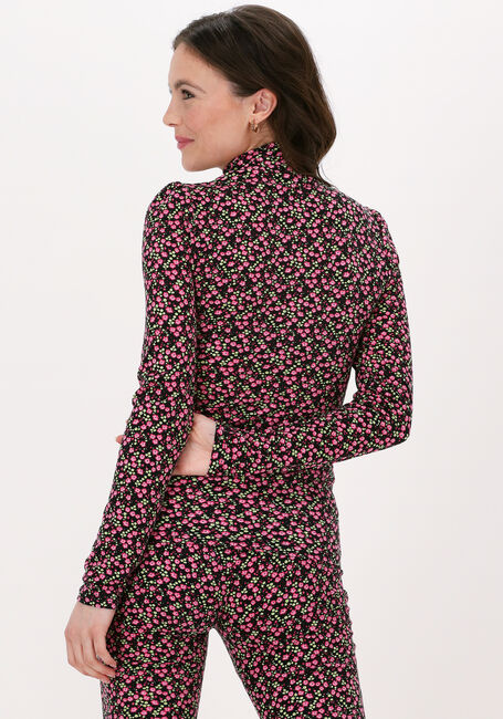 COLOURFUL REBEL Longsleeves NEYO PEACHED SMALL FLOWER TURTLENECK TOP en rose - large